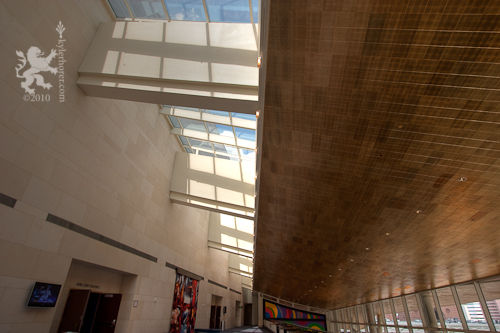 Lobby of the Hobby Center for the Performing Arts, Houston
